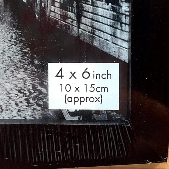 PTI Group Light Wood & Black 4"x6" Picture Frame - Picture 3 of 4